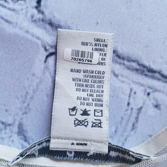 American Rag Cie Sheer Embellished Cream Tank Sz L - Picture 8 of 8